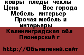 ковры ,пледы ,чехлы › Цена ­ 3 000 - Все города Мебель, интерьер » Прочая мебель и интерьеры   . Калининградская обл.,Пионерский г.